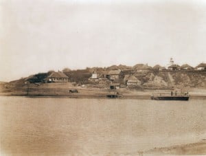 "Великий перевоз" у с. Богородичное близ монастыря