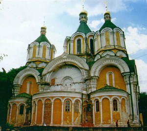 Успенский собор во время реставрации