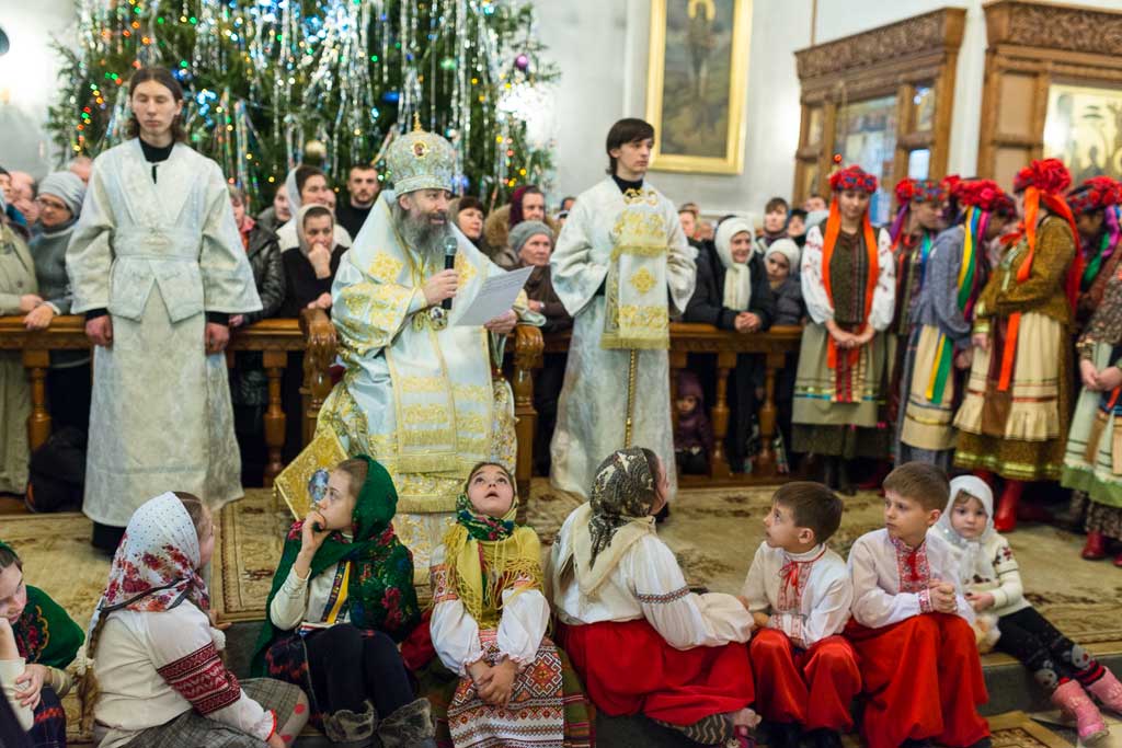 Святогорская лавра колядки