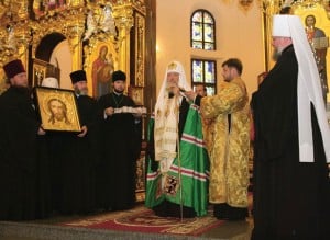 Икона Христа Спасителя - дар Святейшего Патриарха Кирилла