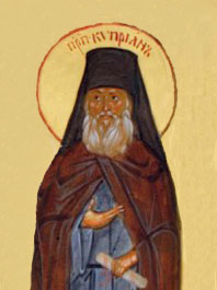 Преподобный Киприан, иеромонах Святогорский